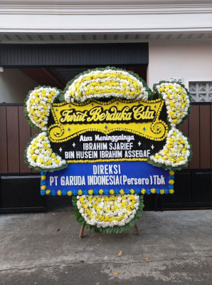 Papan Bunga Duka di Beringin Jaya