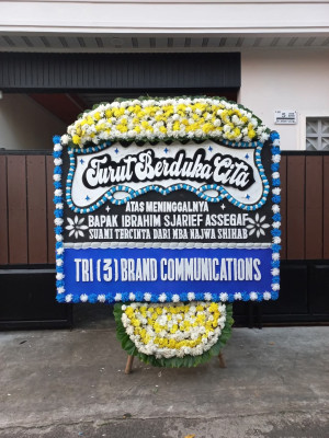 Papan Bunga Duka di Beringin Jaya